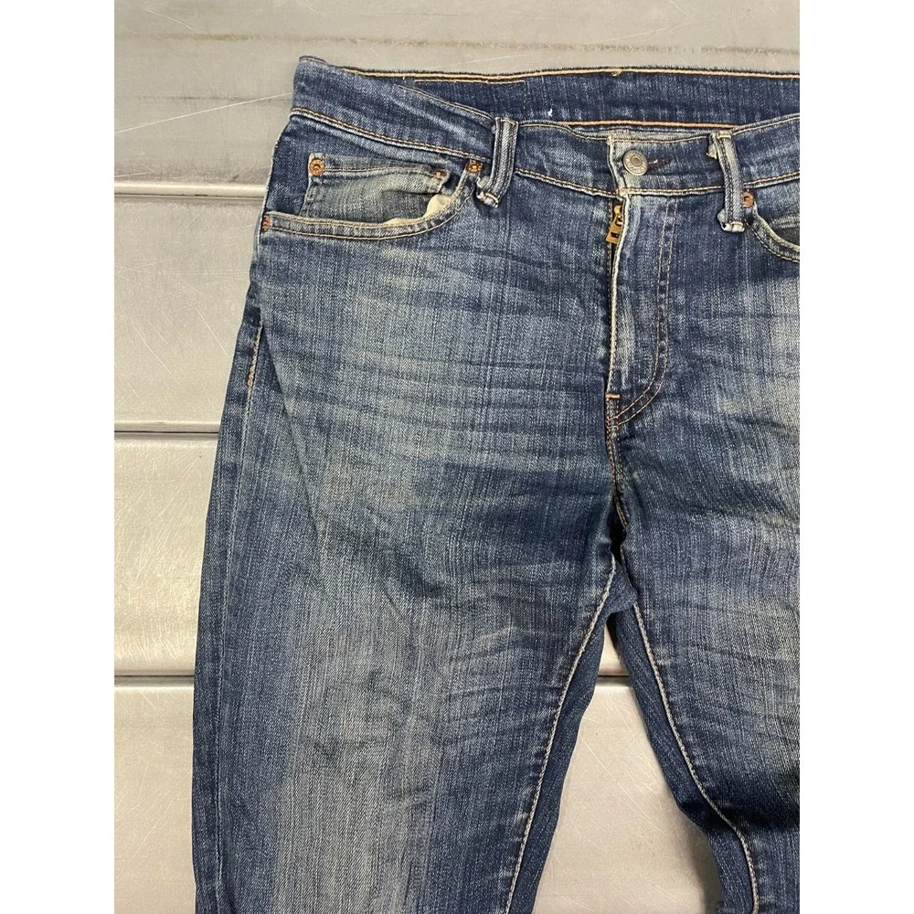 Levis 511 Jeans Mens 31X32‎ Blue Medium Wash Denim Slim Straight Leg